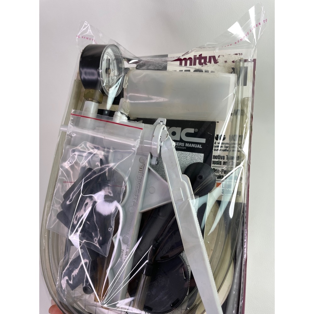 Mityvac 2 Hand Vacuum Pressure Pump Brake Bleeding Kit Automotive Tool 04000 USA